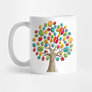 Coffee Bean Tree of Life Mug